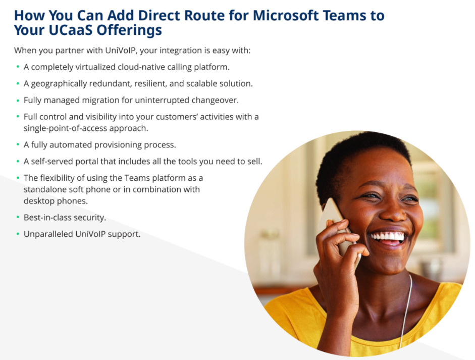 UniVoIP Direct Route for Microsoft Teams