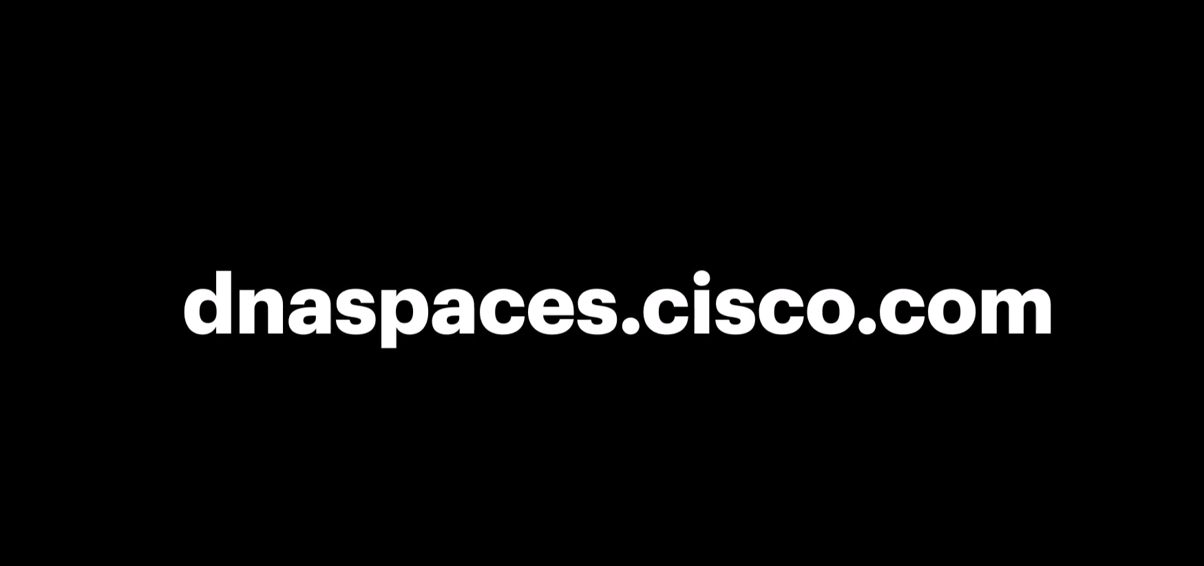 Video for Cisco DNA Spaces