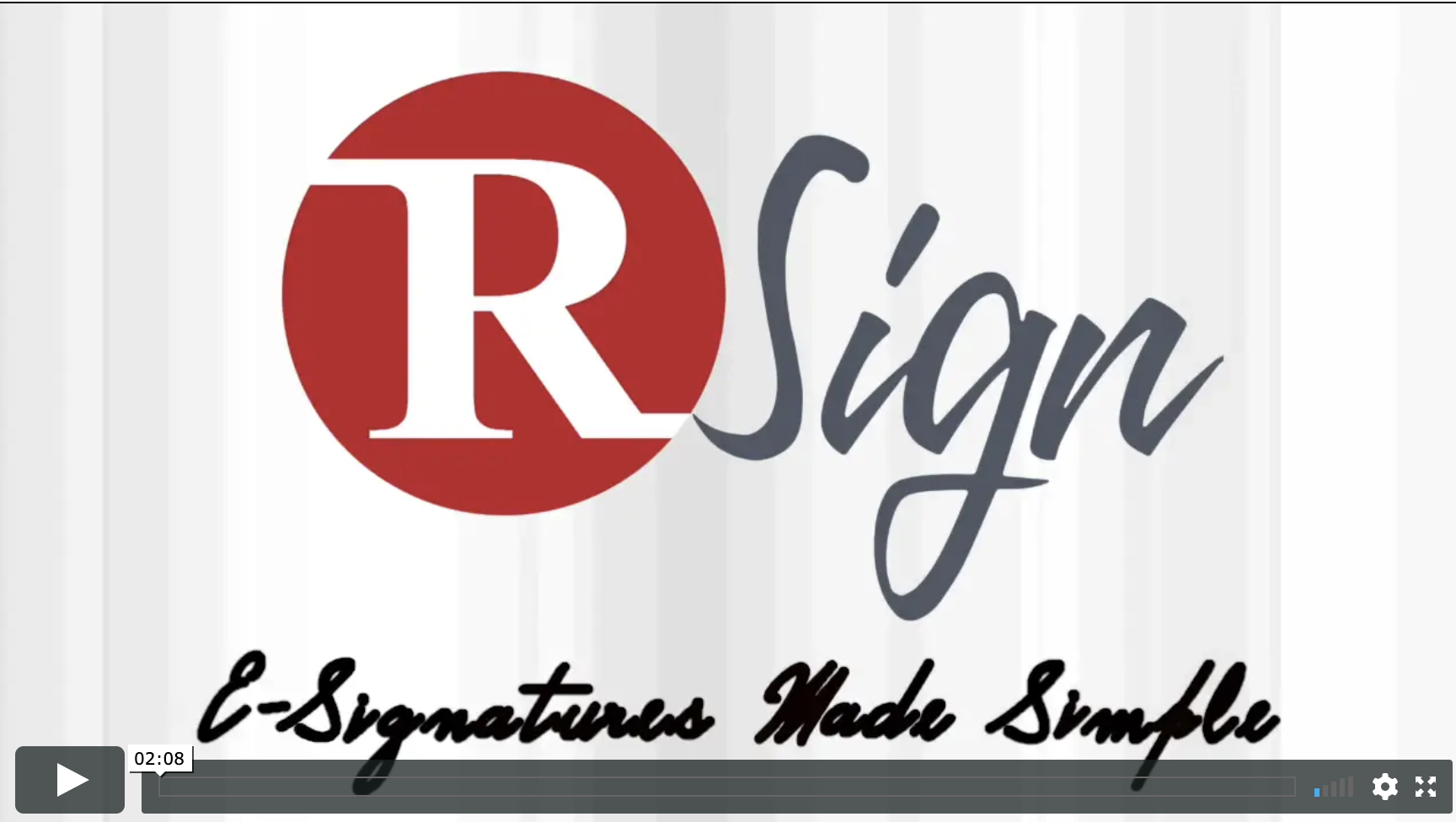 Video for RMail & RSign by RPost