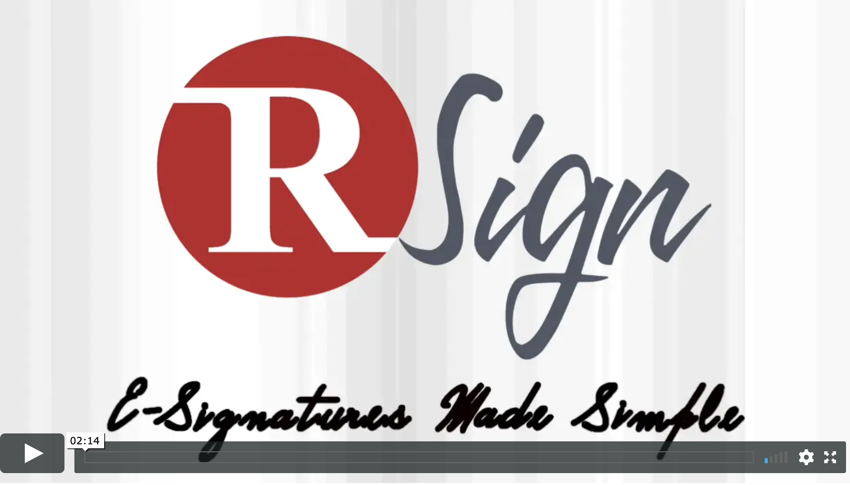 Video for RMail & RSign by RPost